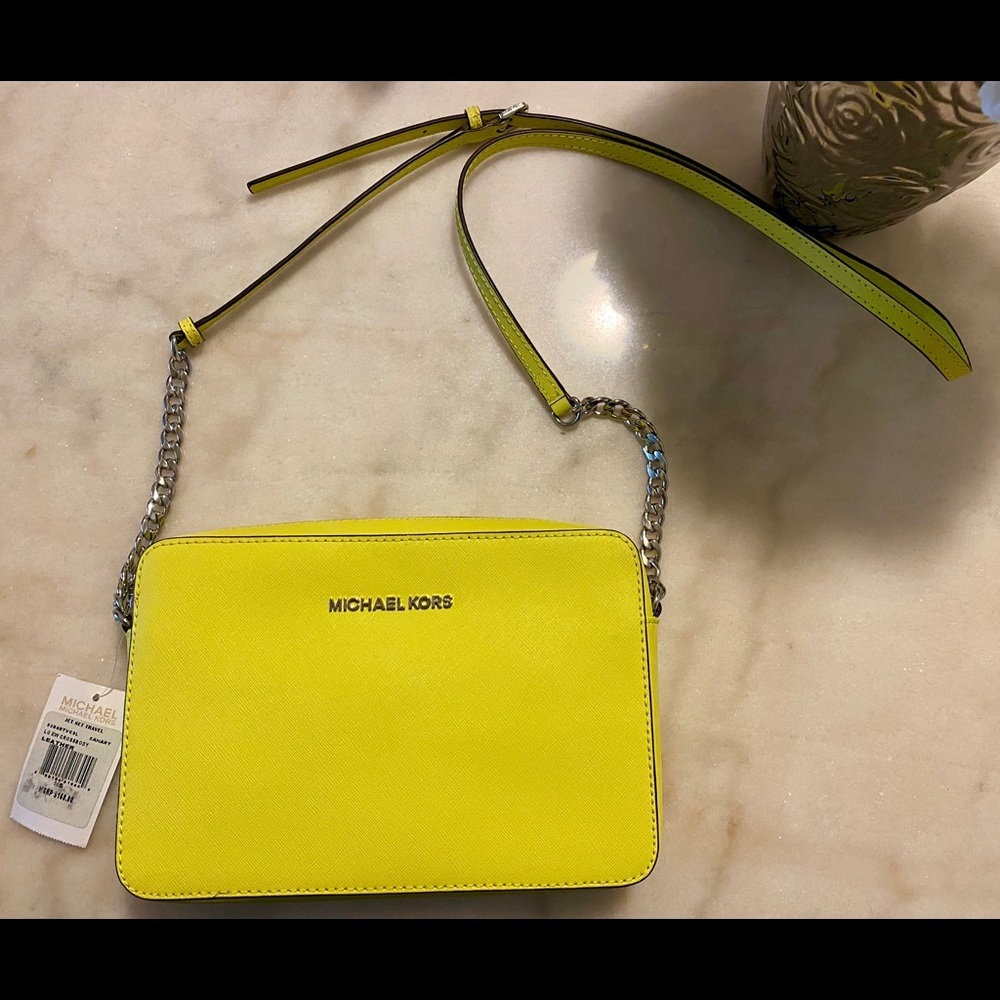 Michael Kors Crossbody - Neon Yellow ✨